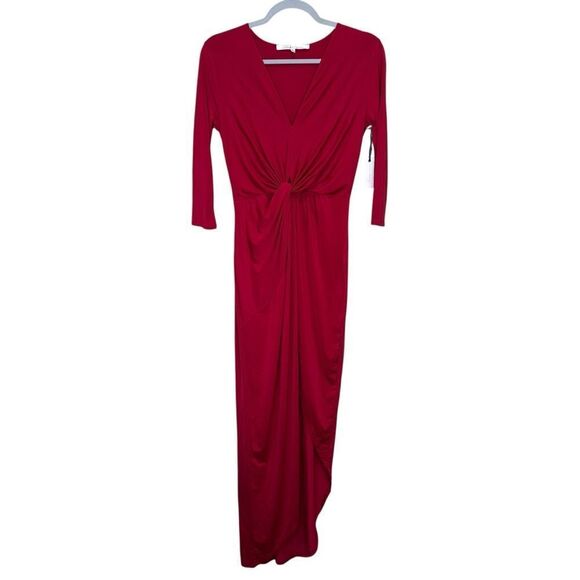 NEW Lovers + Friends Sundance Maxi Dress Raspberry Size Small - Picture 4 of 9